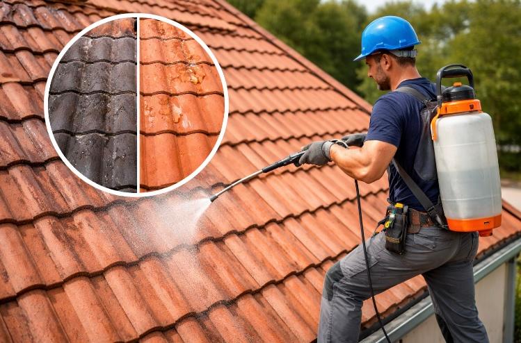 Traitement hydrofuge toiture