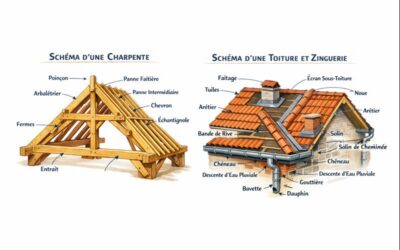 Schéma charpente